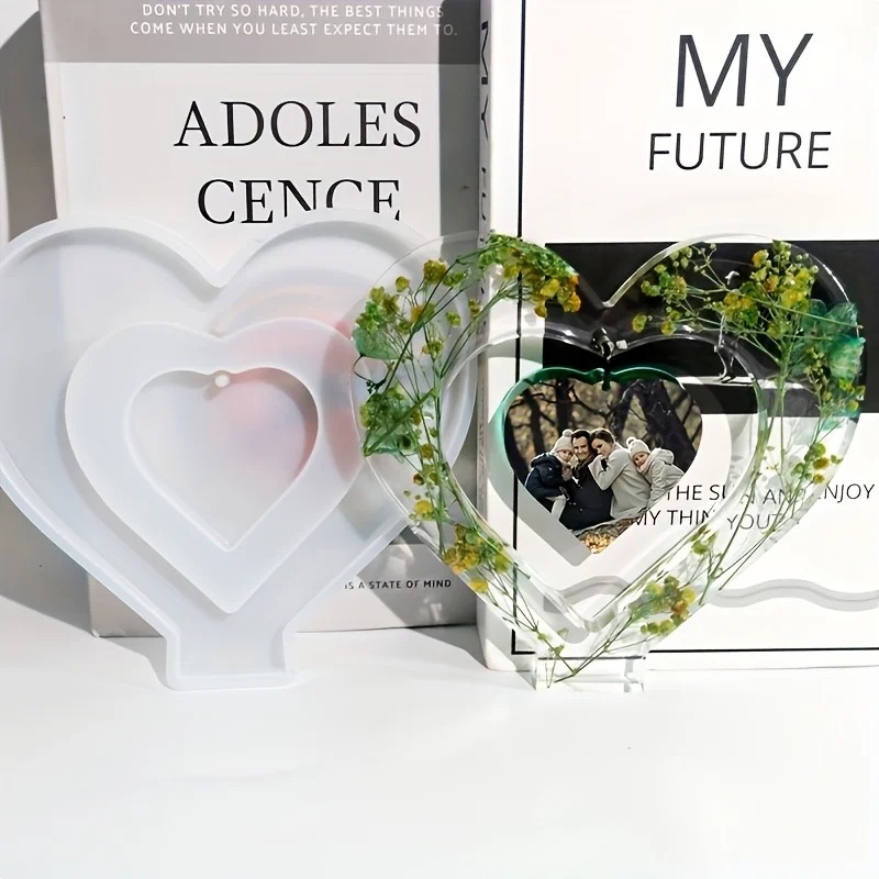 Heart Resin Molds, 2 Pieces Lo - Art Craft Love reseña y precio