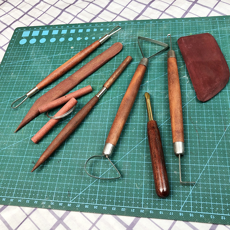 Basic Pottery Tools Kit for Ce - Art And Craft Studio reseña y precio
