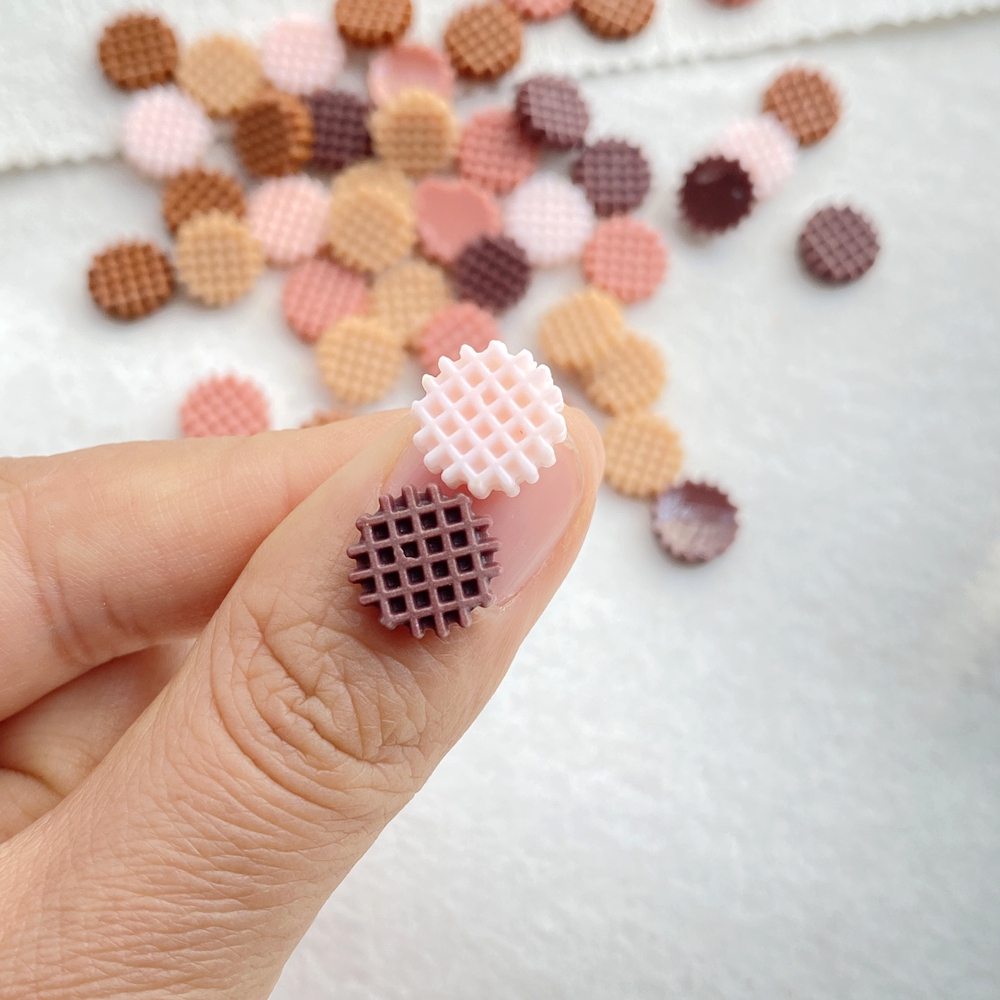 50pcs Resin Mixed Circle Grid  - Art Craft Love reseña y precio