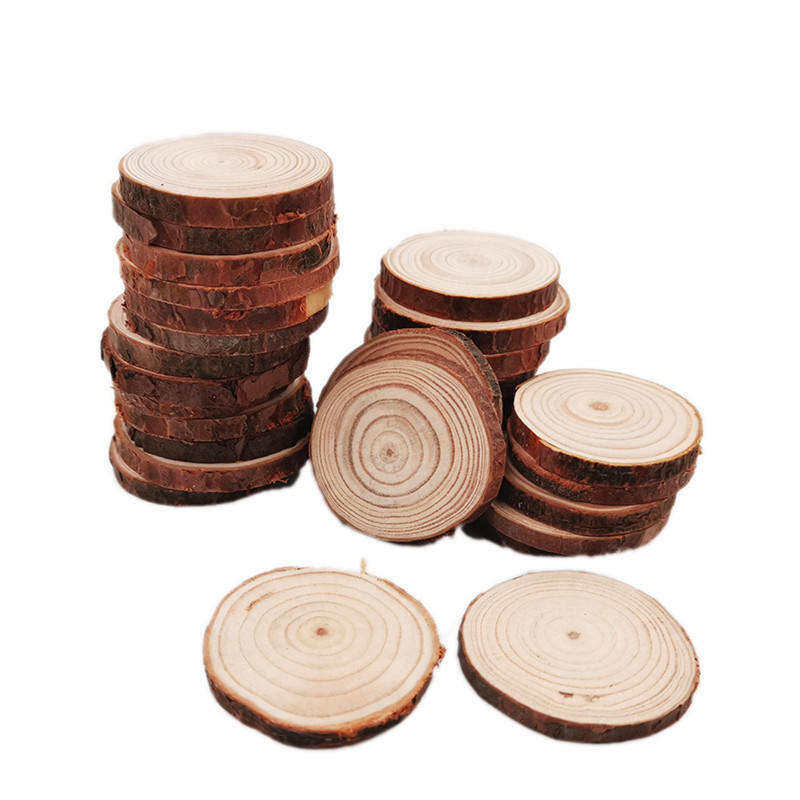 Unfinished Wood Slices Discs C - Art Craft Tree reseña y precio