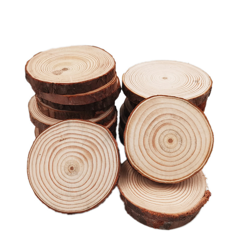 Unfinished Wood Slices Discs C - Art Craft Tree reseña y precio
