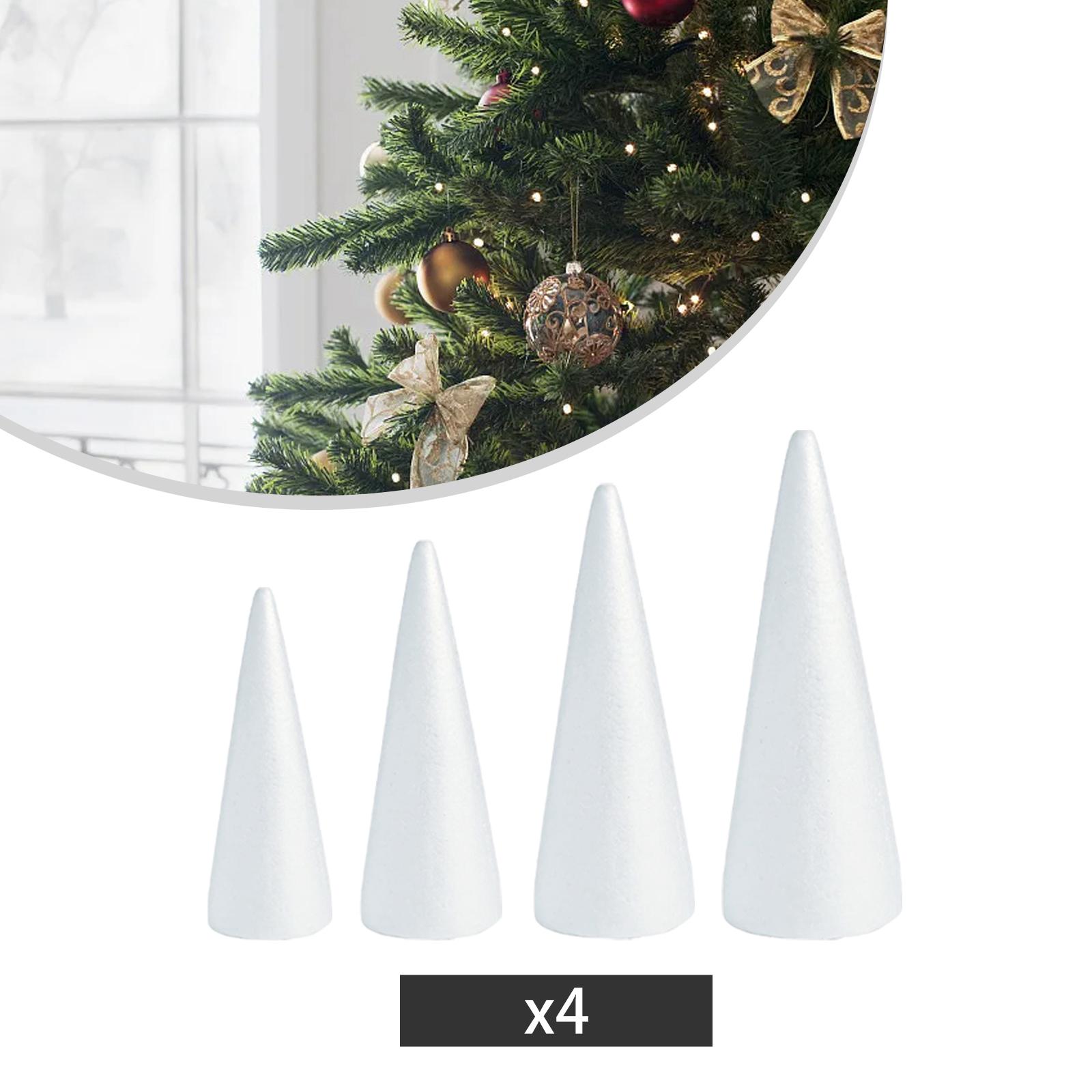 White Crafts Foam Cones for DI - Art Craft Tree reseña y precio