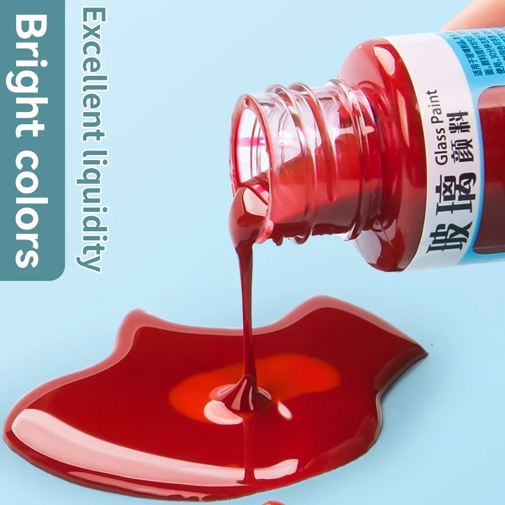 Waterproof Glass Paint 20/25ml - Acrylic Pour Paint reseña y precio