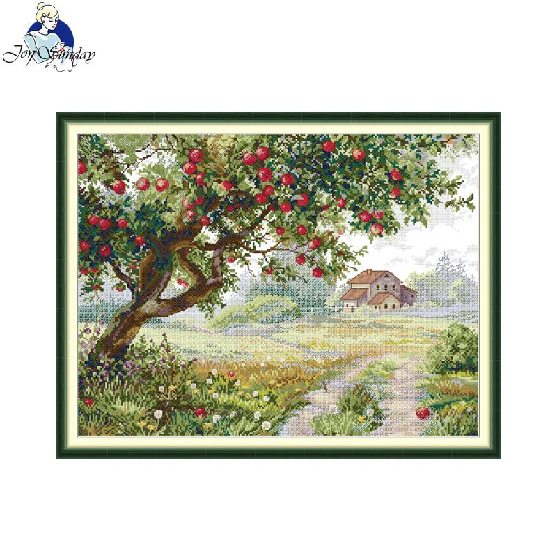 Joy Sunday Cross Stitch Kit Ol - Art Craft Tree reseña y precio