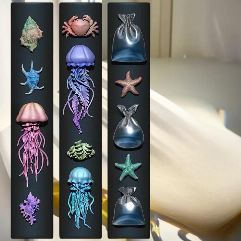 Manicure Mold For Nail Crafts; - Art Craft Jellyfish reseña y precio