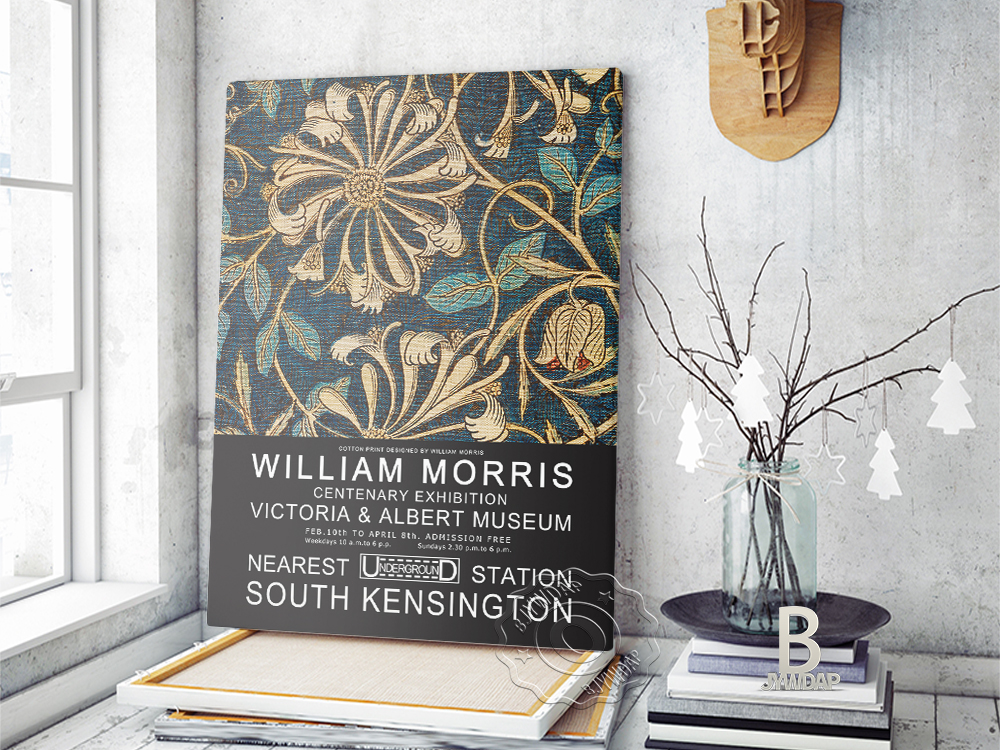 William Morris Exhibition Muse - Art Craft William Morris reseña y precio
