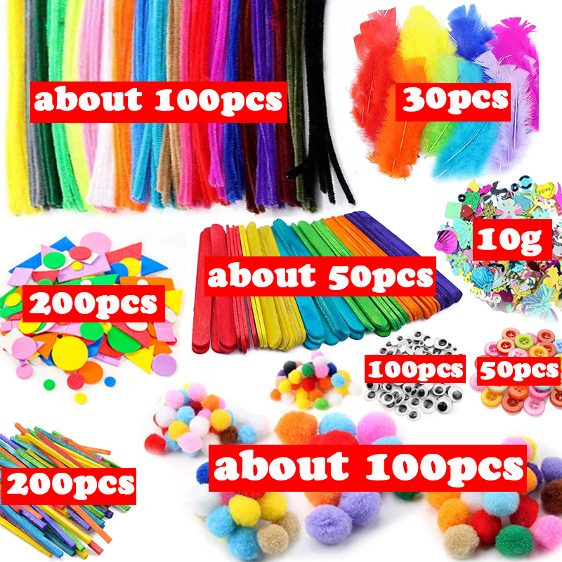 1000pcs Kids Crafts Art Suppli - Art Craft Kindergarten reseña y precio
