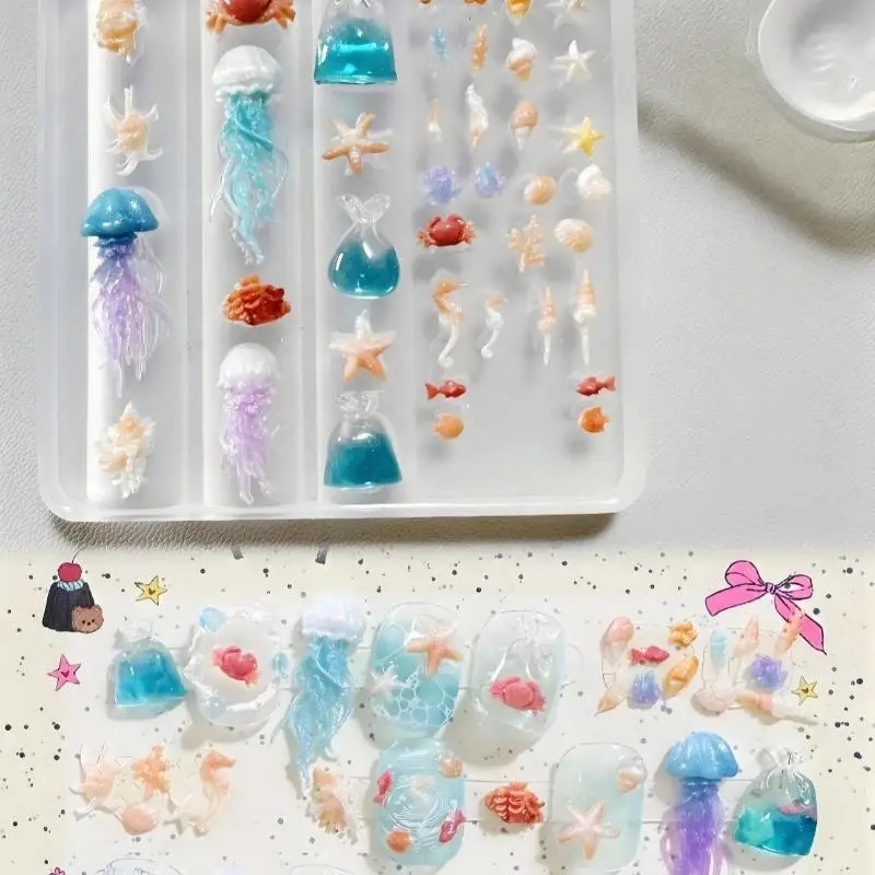 3D Ocean Series Silicone Jelly - Art Craft Jellyfish reseña y precio