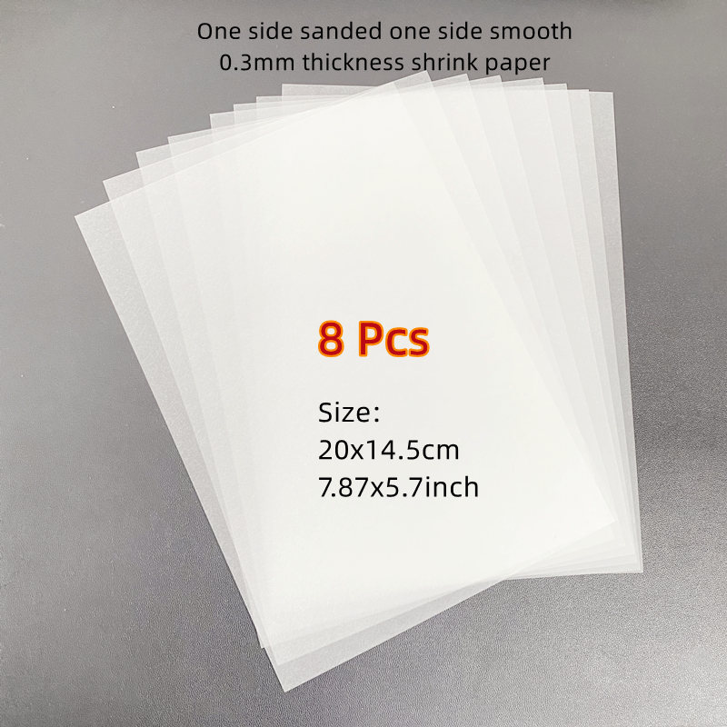 20Pcs Heat Shrink Art Plastic  - Art Craft Kindergarten reseña y precio