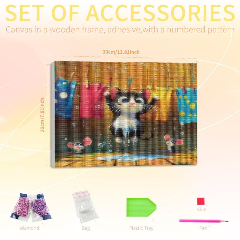 PhotoCustom Mouse 5d Diamond P - Art Craft Gift Ideas reseña y precio