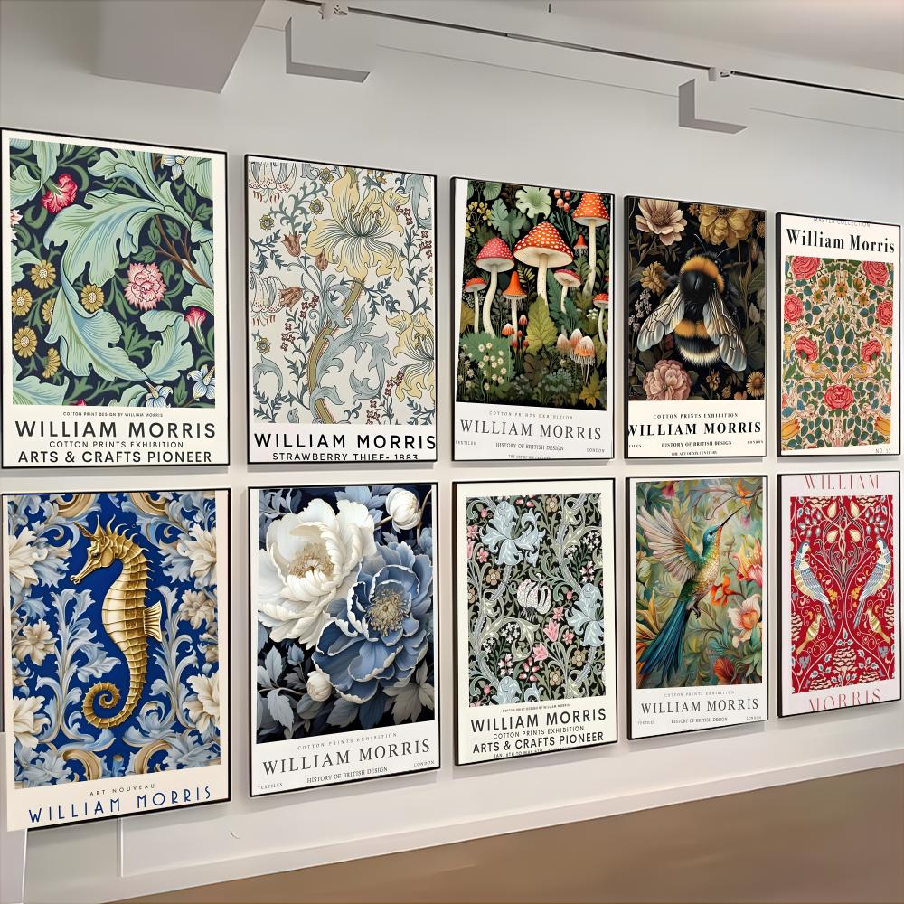 Vintage William Morris Poster  - Art Craft William Morris reseña y precio
