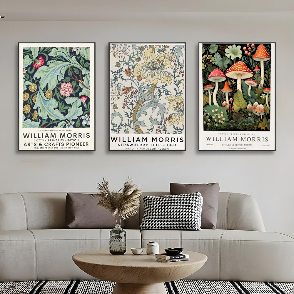 Vintage William Morris Poster  - Art Craft William Morris reseña y precio