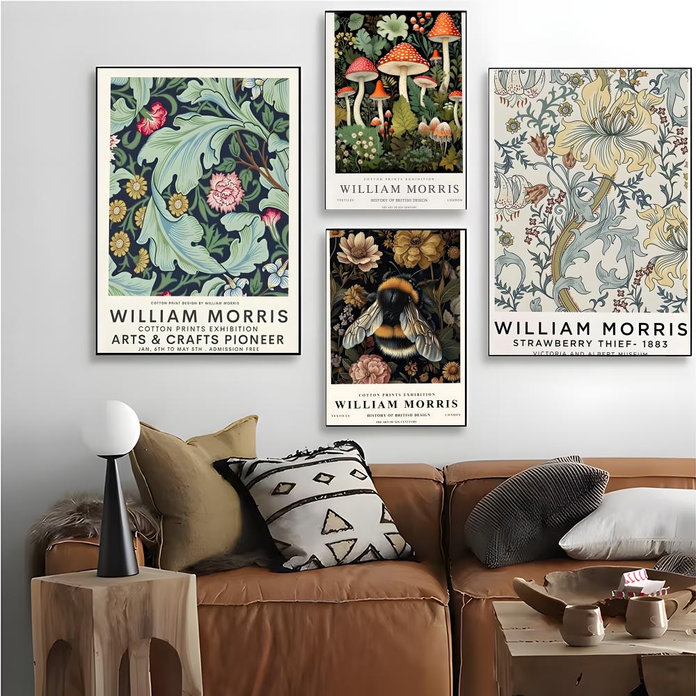 Vintage William Morris Poster  - Art Craft William Morris reseña y precio