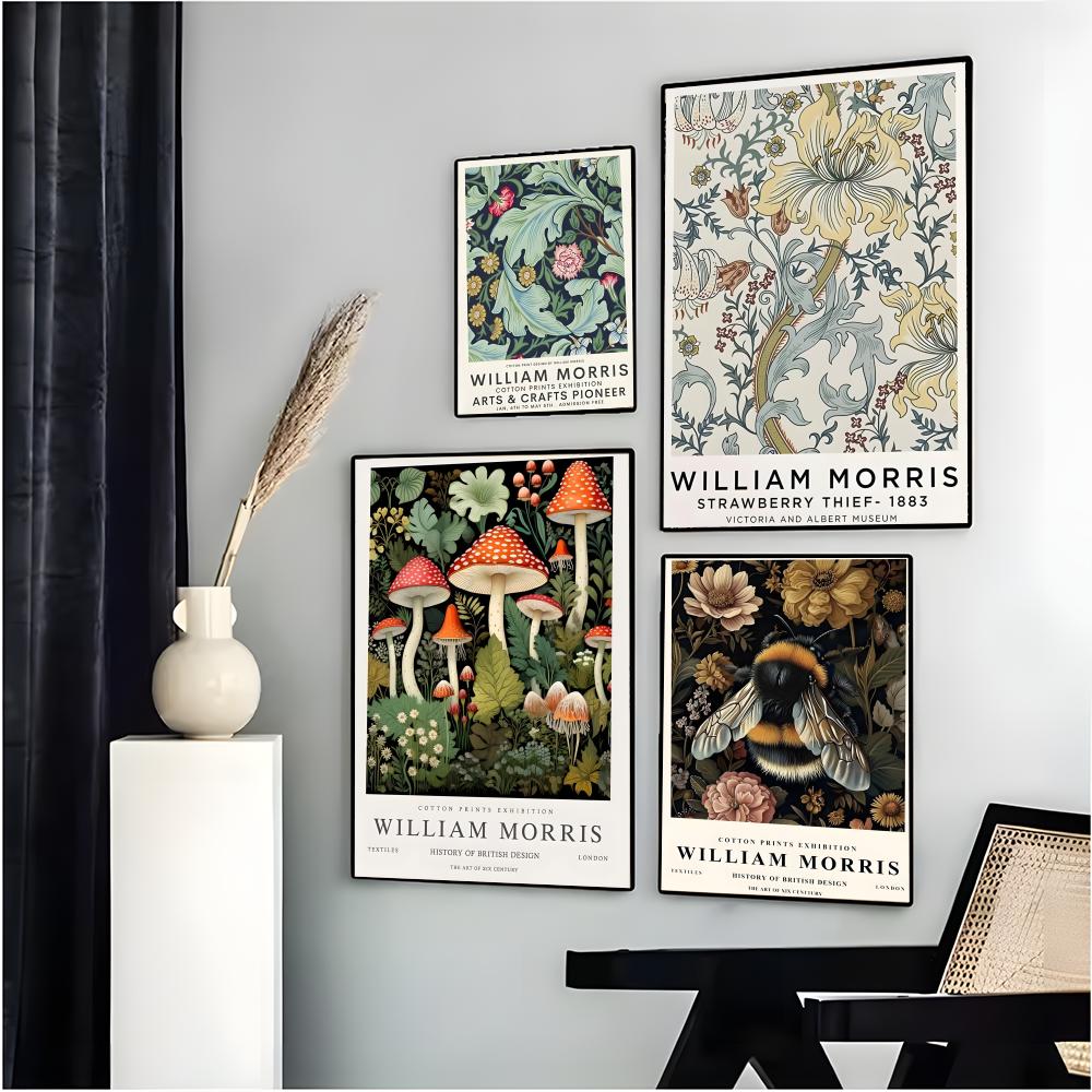 Vintage William Morris Poster  - Art Craft William Morris reseña y precio