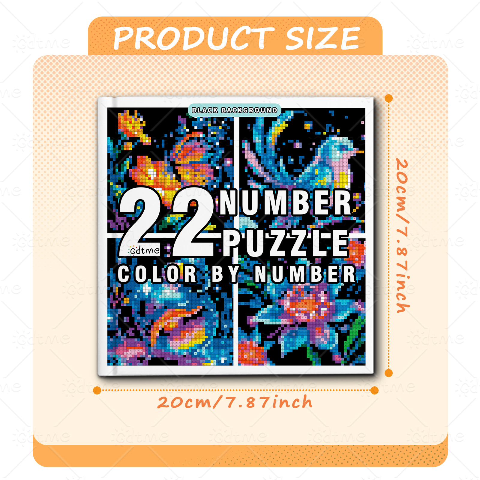 1pc NUMBER PUZZLE COLOR BY NUM - Art And Craft Numbers reseña y precio
