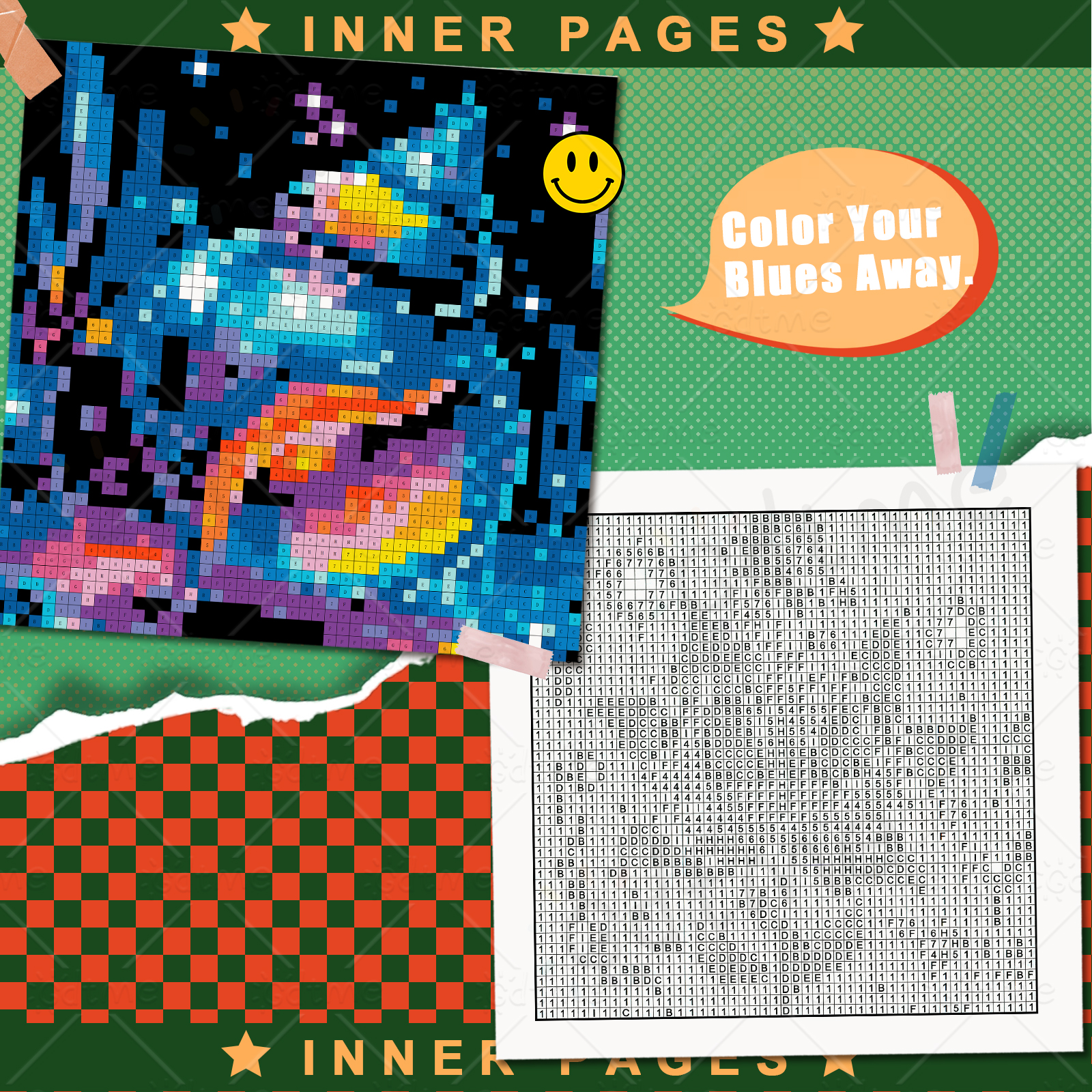 1pc NUMBER PUZZLE COLOR BY NUM - Art And Craft Numbers reseña y precio