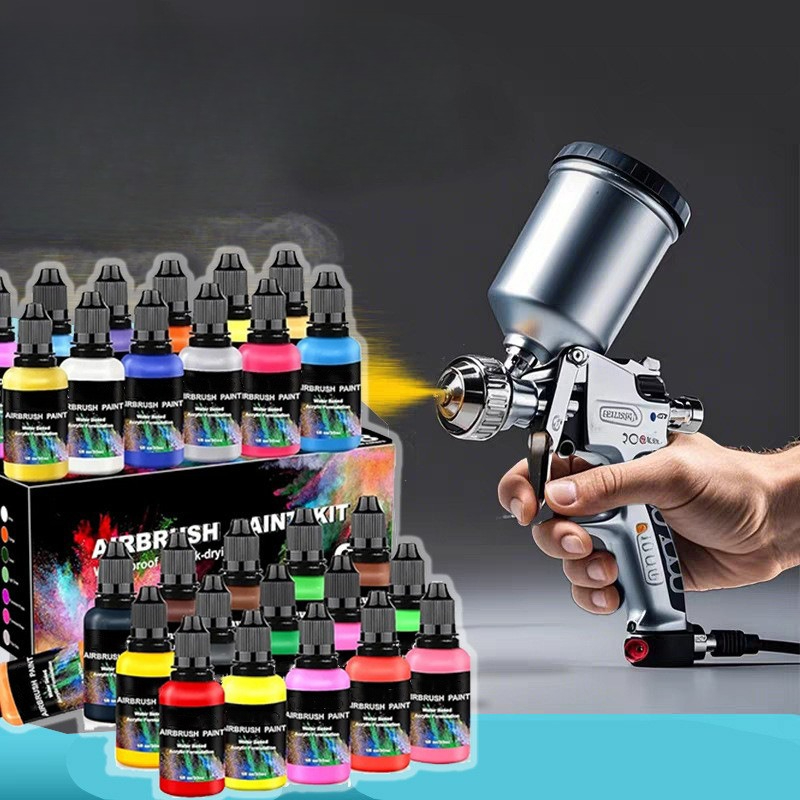 28/12 Colors 30ML Airbrush Pai - Acrylic Pour Paint reseña y precio