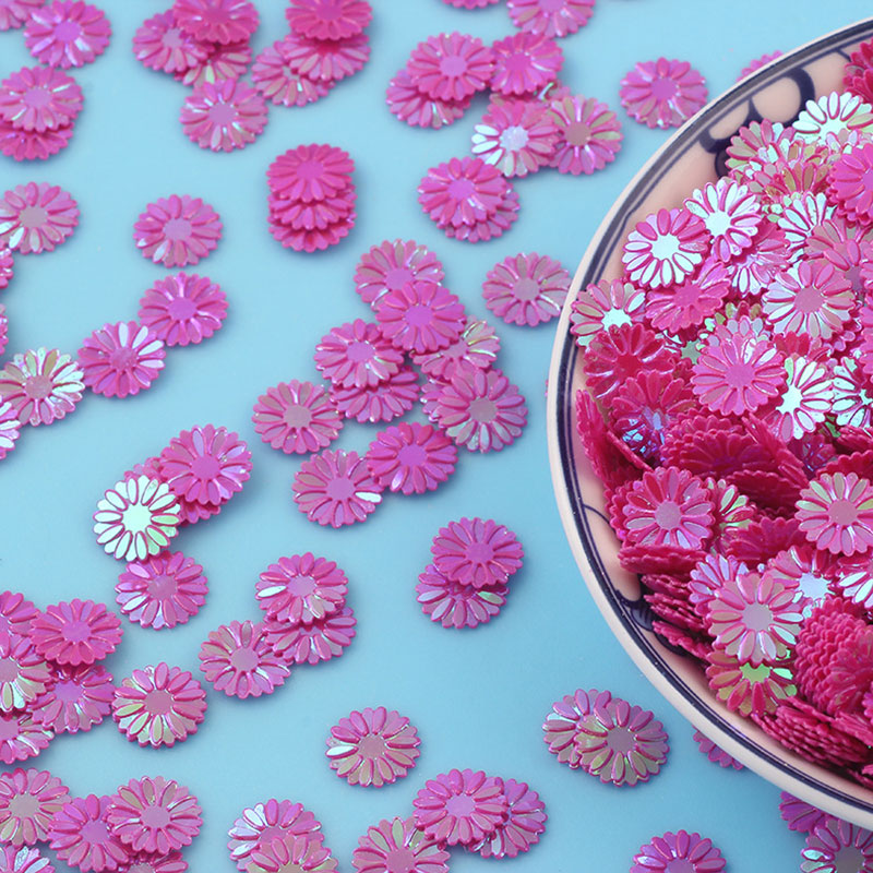 Small Daisy Sequins Matte Lent - Eco Art Craft reseña y precio