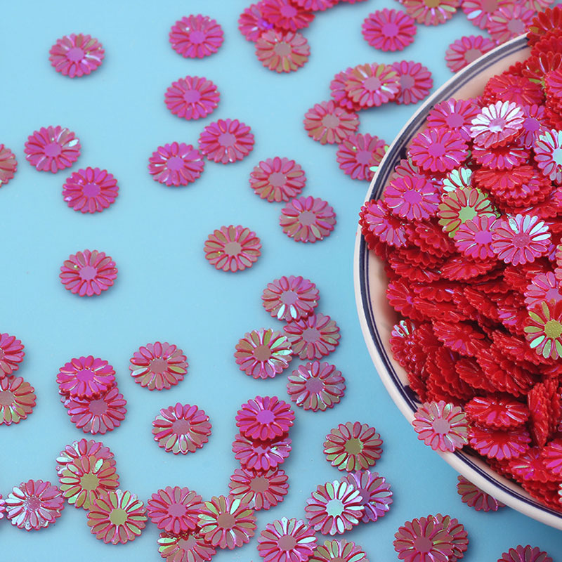 Small Daisy Sequins Matte Lent - Eco Art Craft reseña y precio