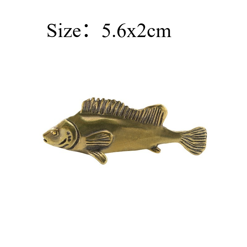 1 PC Brass Fish Ornament Creat - Unique Art Craft reseña y precio
