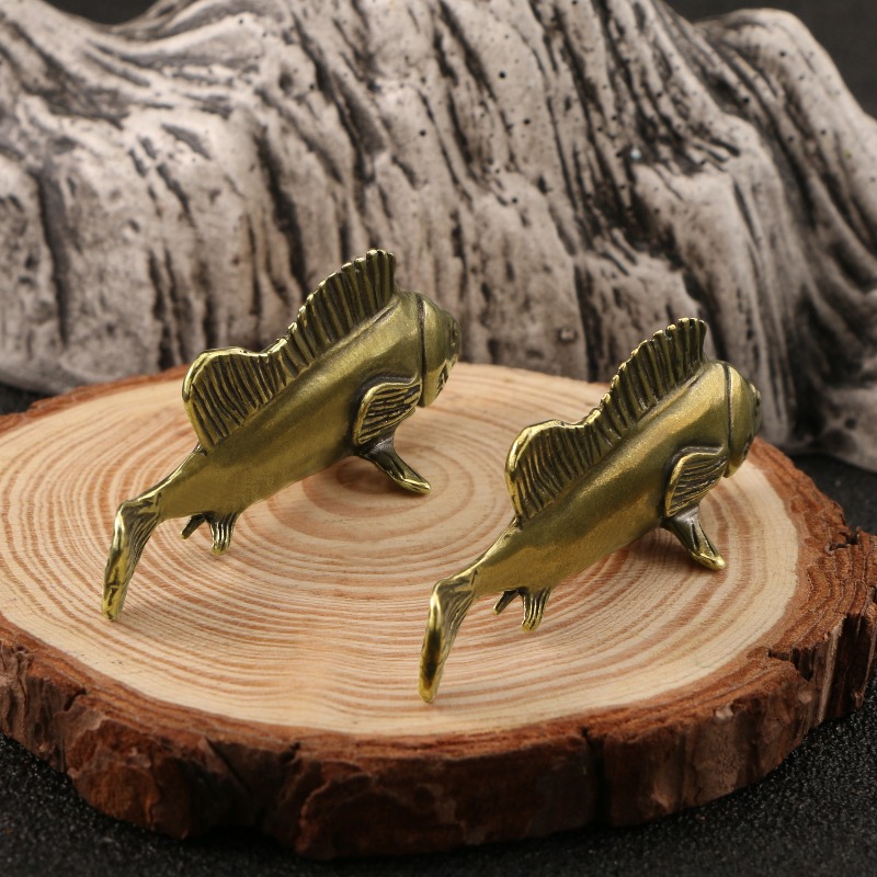 1 PC Brass Fish Ornament Creat - Unique Art Craft reseña y precio