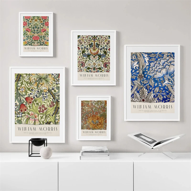 Canvas Painting Wall Picture A - Art Craft William Morris reseña y precio