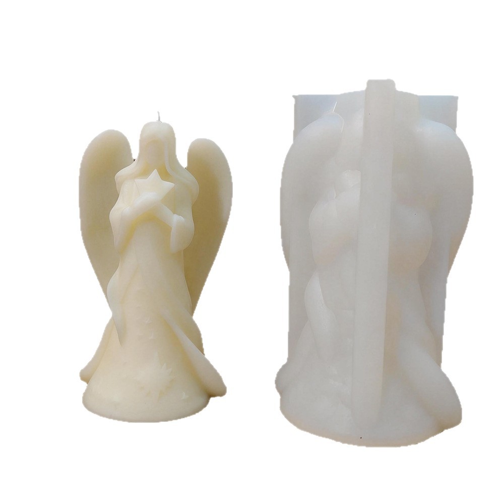 Angel Plaster Mold Beautiful D - Art And Craft Studio reseña y precio