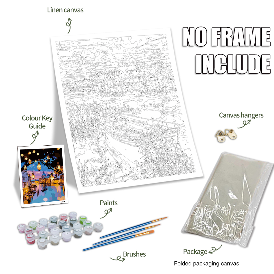 GATYZTORY Painting By Number F - Art And Craft Numbers reseña y precio