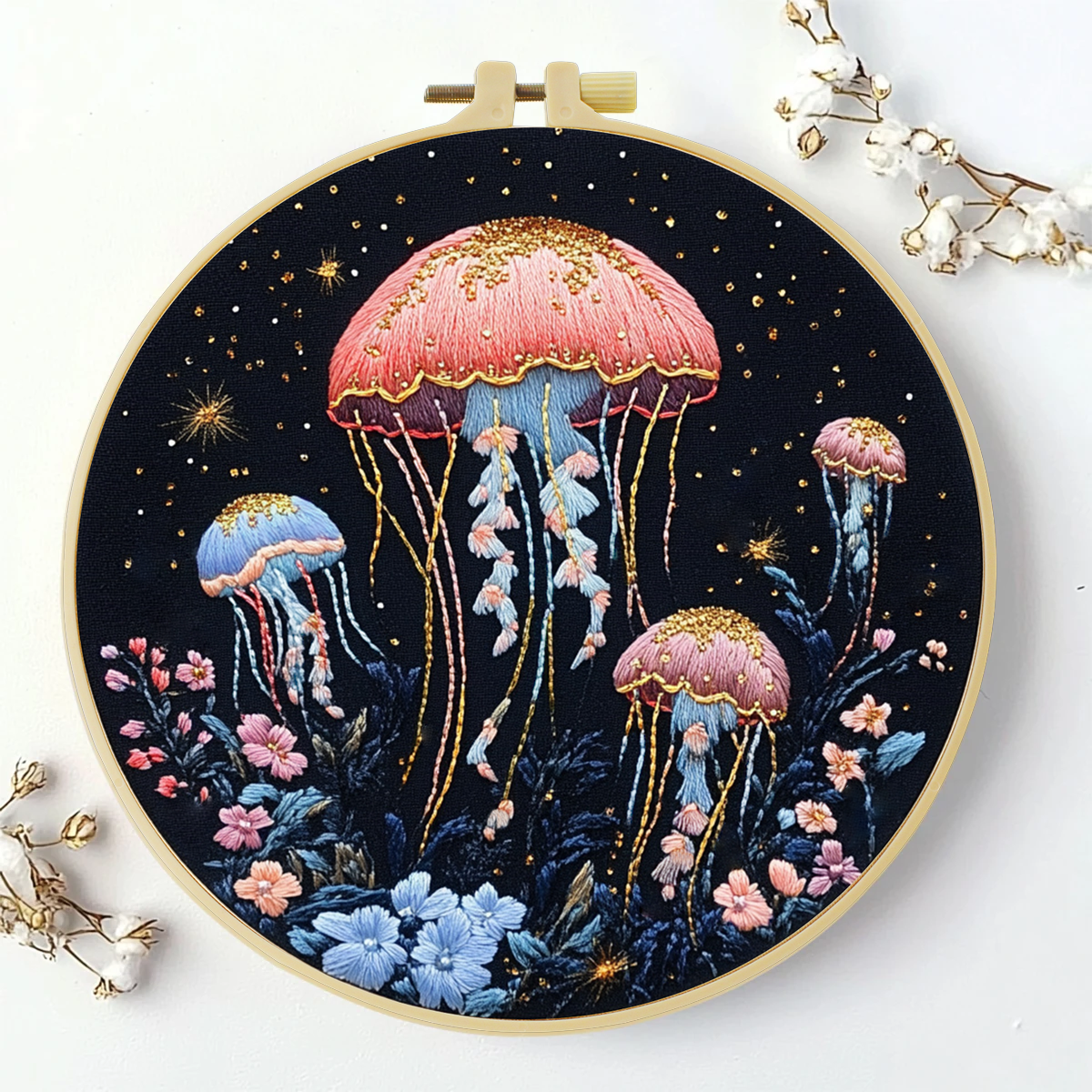 1pc 20X20CM/15X15CM 7.87/6.3in - Art Craft Jellyfish reseña y precio