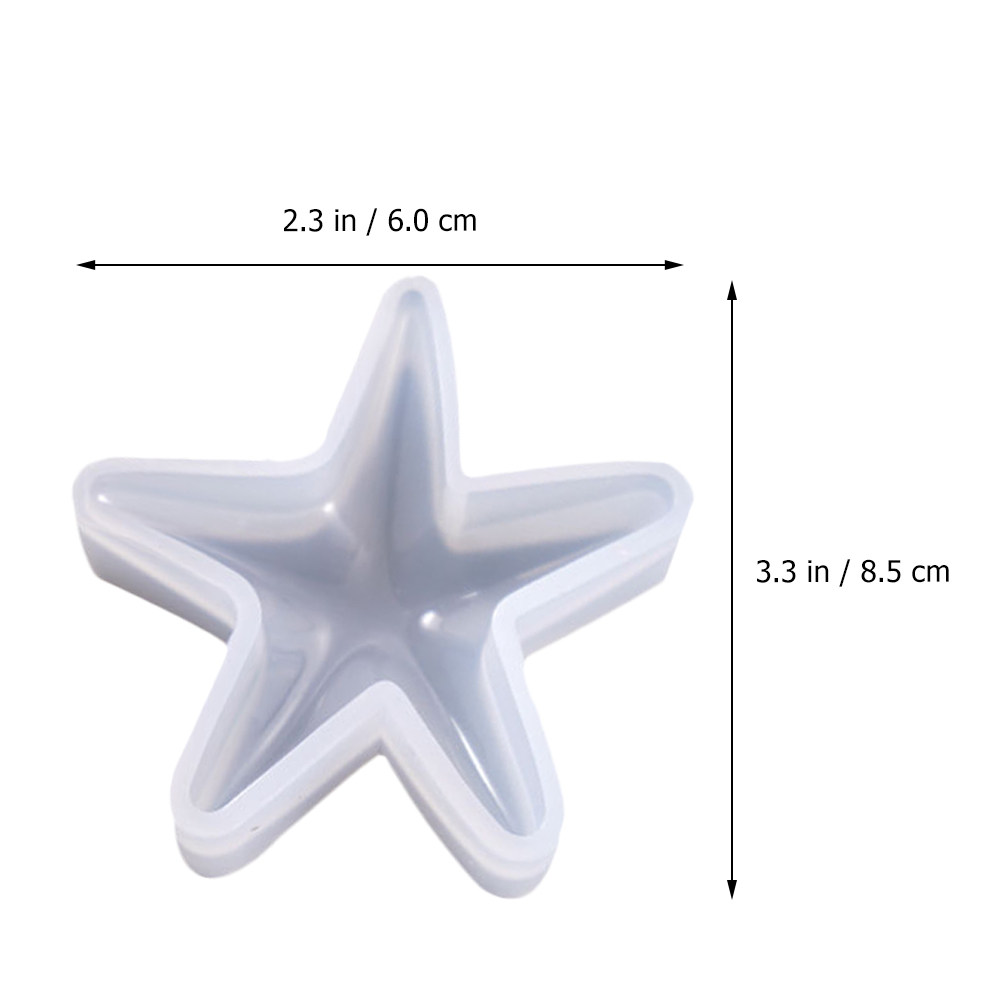 2Pcs Ocean Sea Star Silicone M - Art Craft Ideas Easy reseña y precio