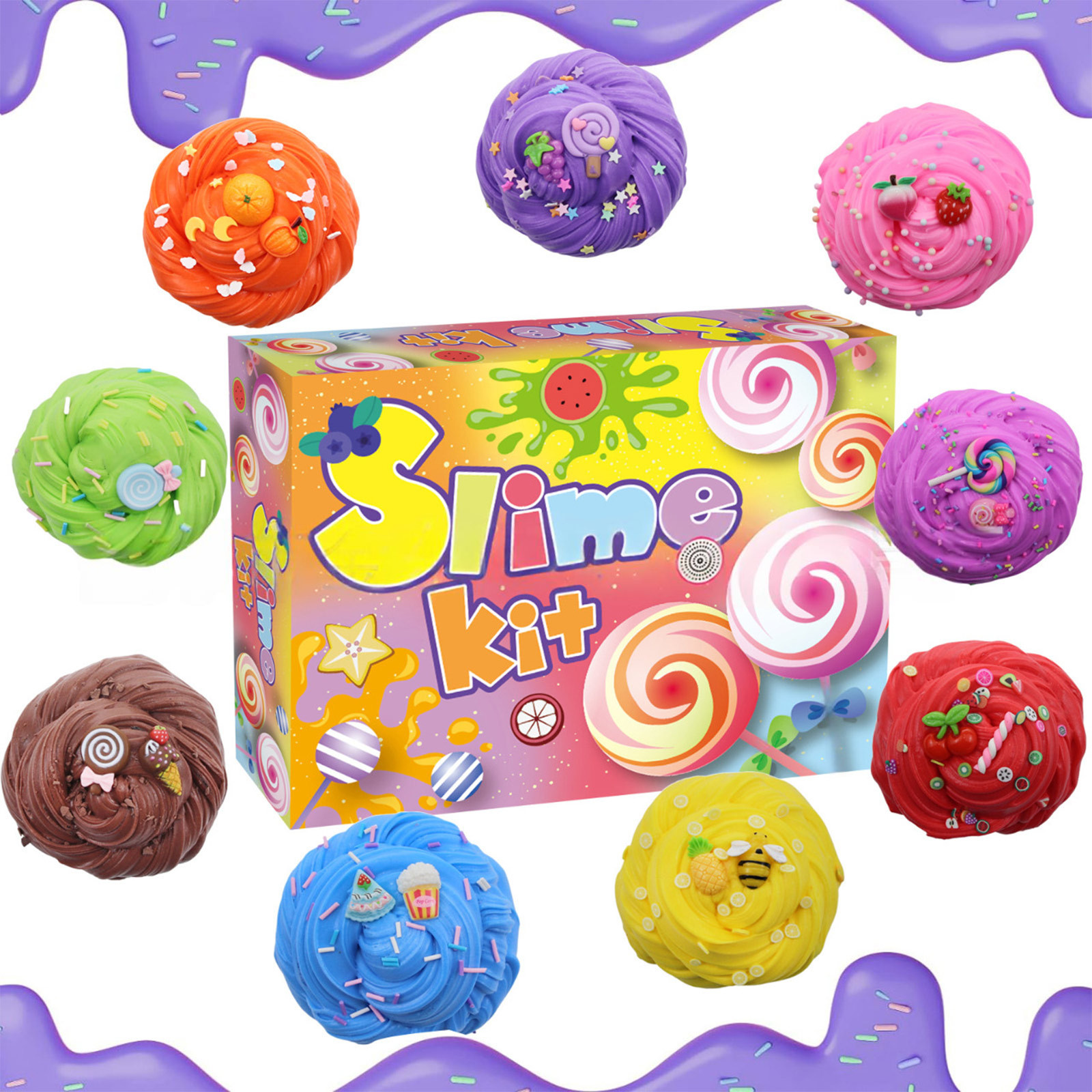 Kids Slime Kit DIY Stretchy Se - Art Craft Kindergarten reseña y precio