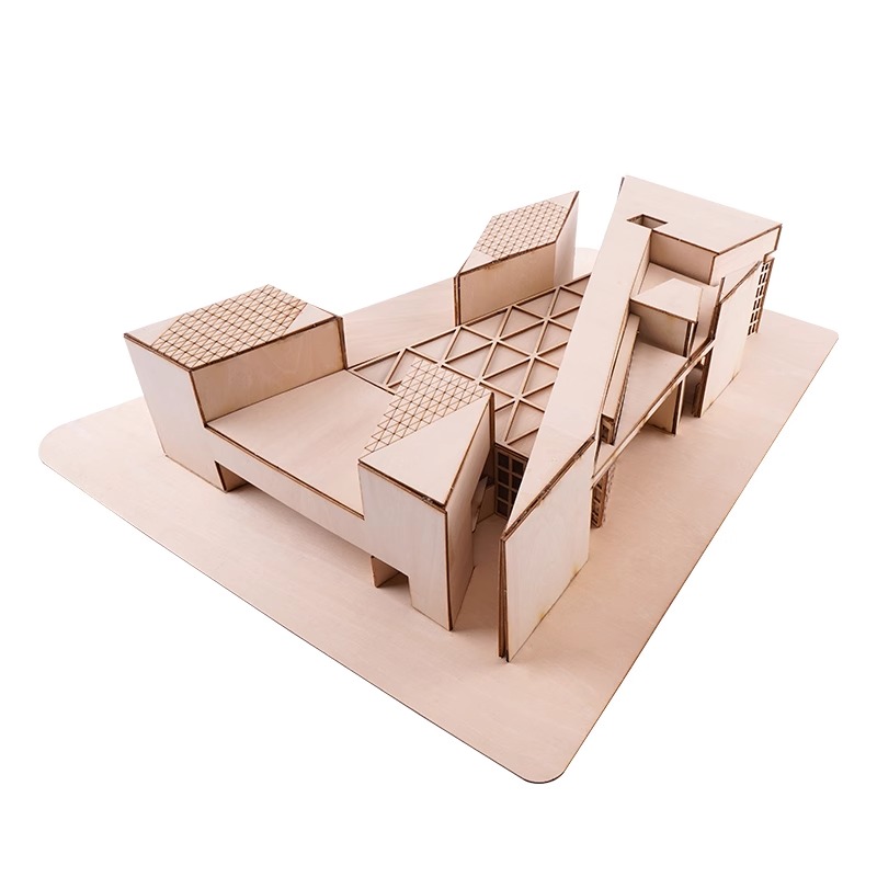 1:100 1:200 Scale DIY Miniatur - Art Craft Museum reseña y precio