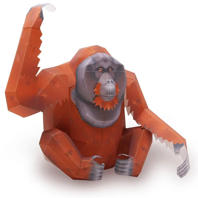 Orangutan Gorilla Origami Art  - Art Craft Center reseña y precio