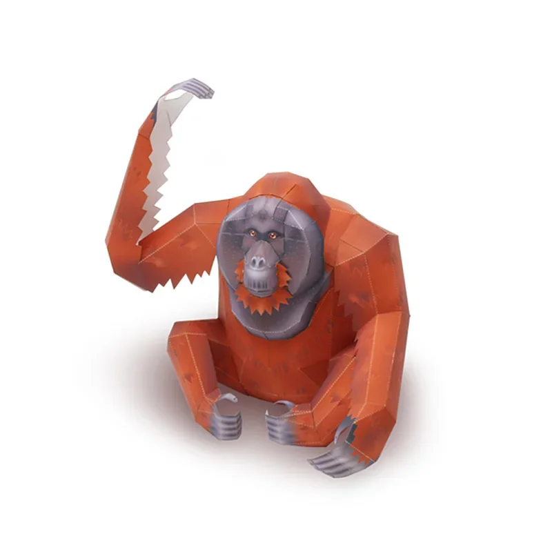 Orangutan Gorilla Origami Art  - Art Craft Center reseña y precio