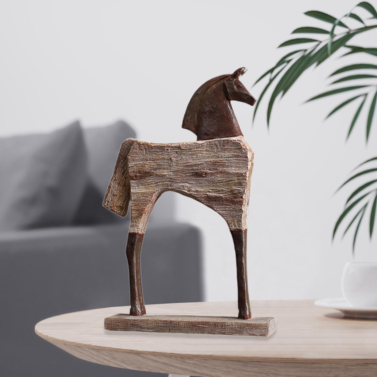 Vintage Horse Statue Desktop D - Art And Craft Studio reseña y precio