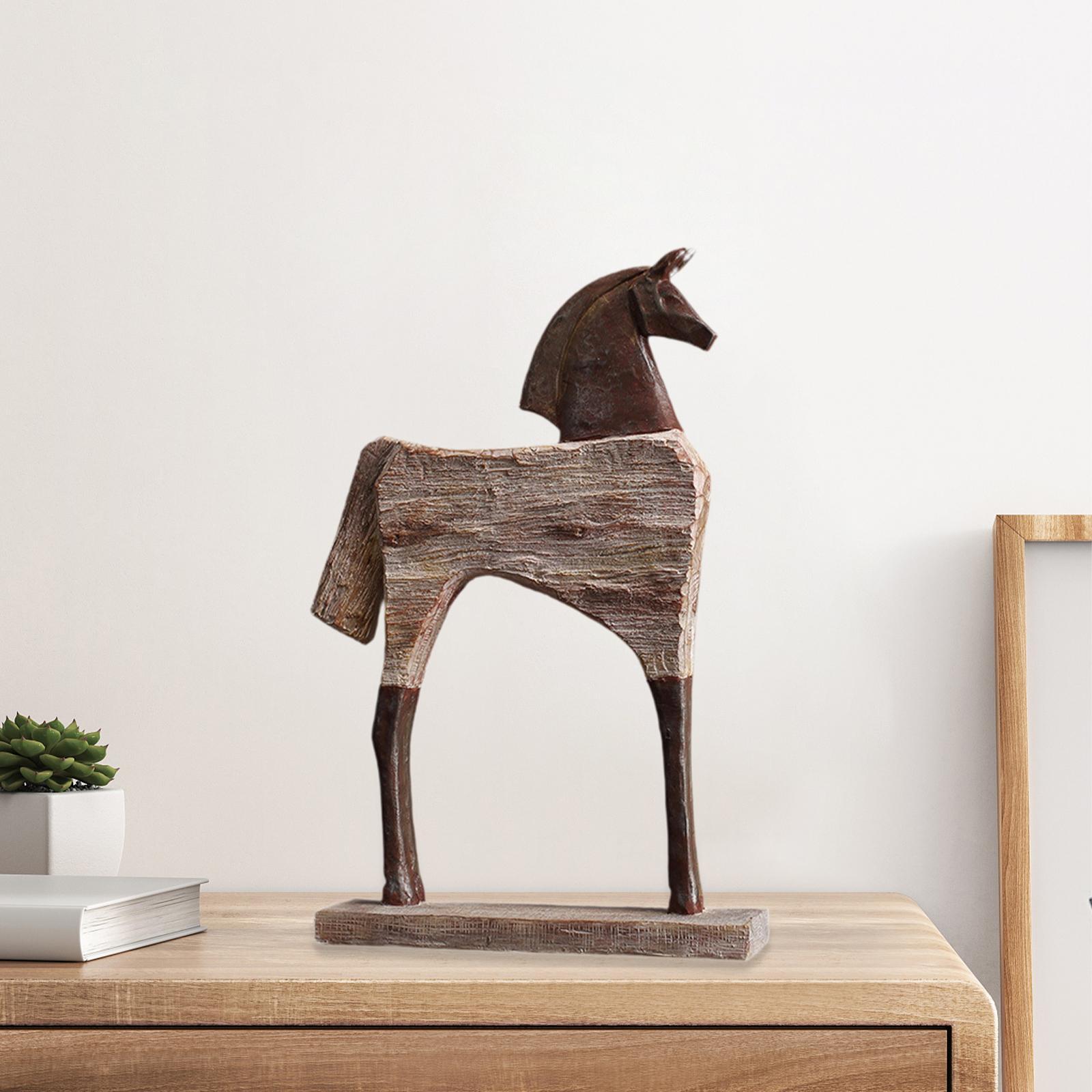 Vintage Horse Statue Desktop D - Art And Craft Studio reseña y precio
