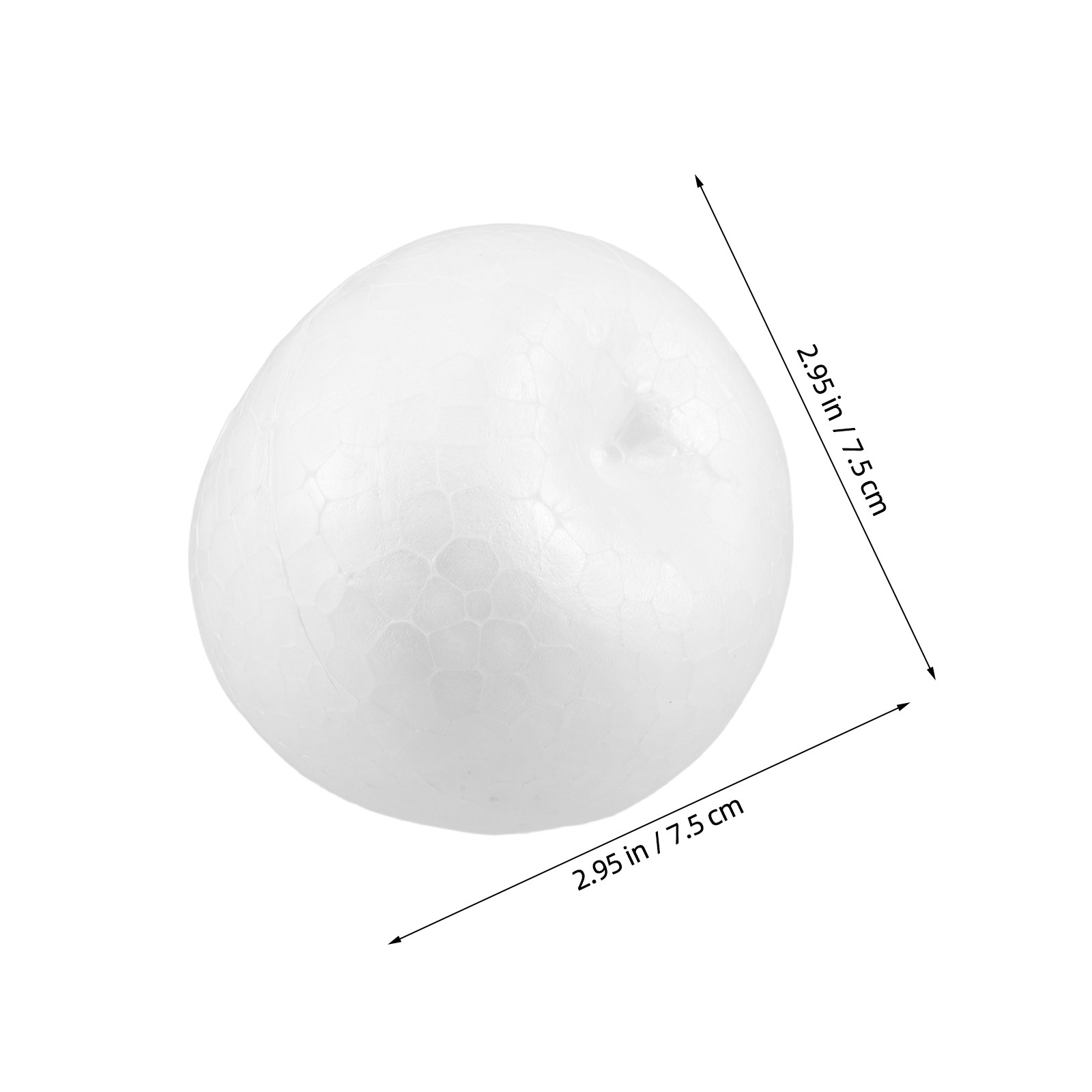 20Pcs White Foam Models 7.5cm  - Art Craft Tree reseña y precio