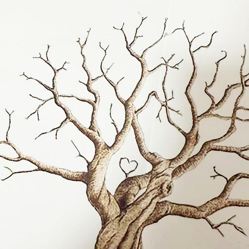 Wedding Fingerprint Tree Paint - Art Craft Love reseña y precio