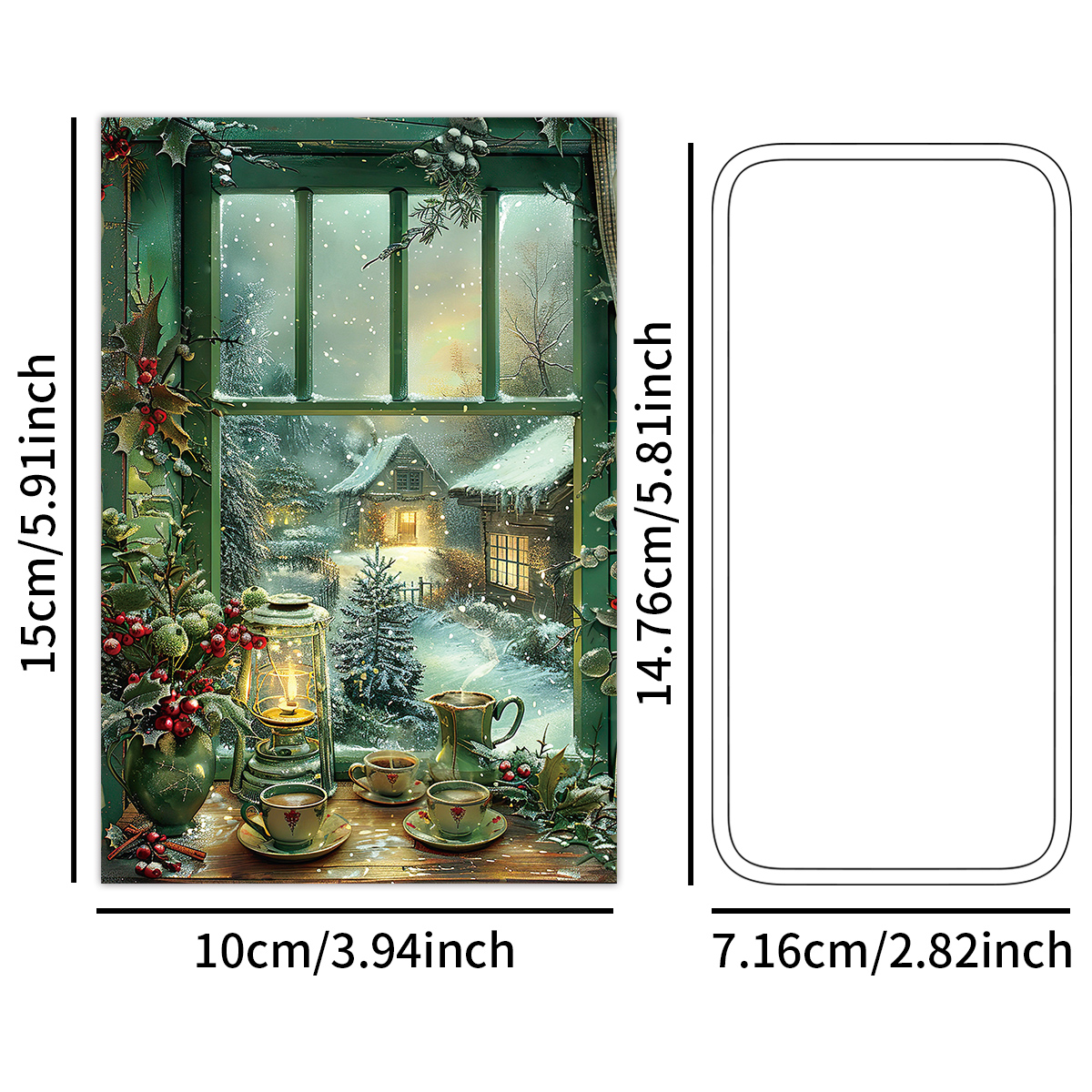 30pcs Vintage Christmas Green  - Art Craft Village reseña y precio