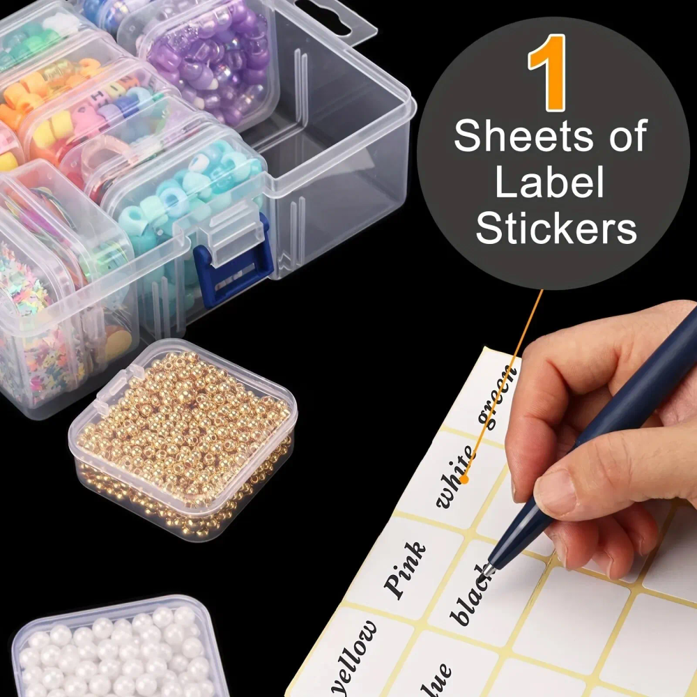 14pcs in 1 Set Beaded Storage  - Eco Art Craft reseña y precio