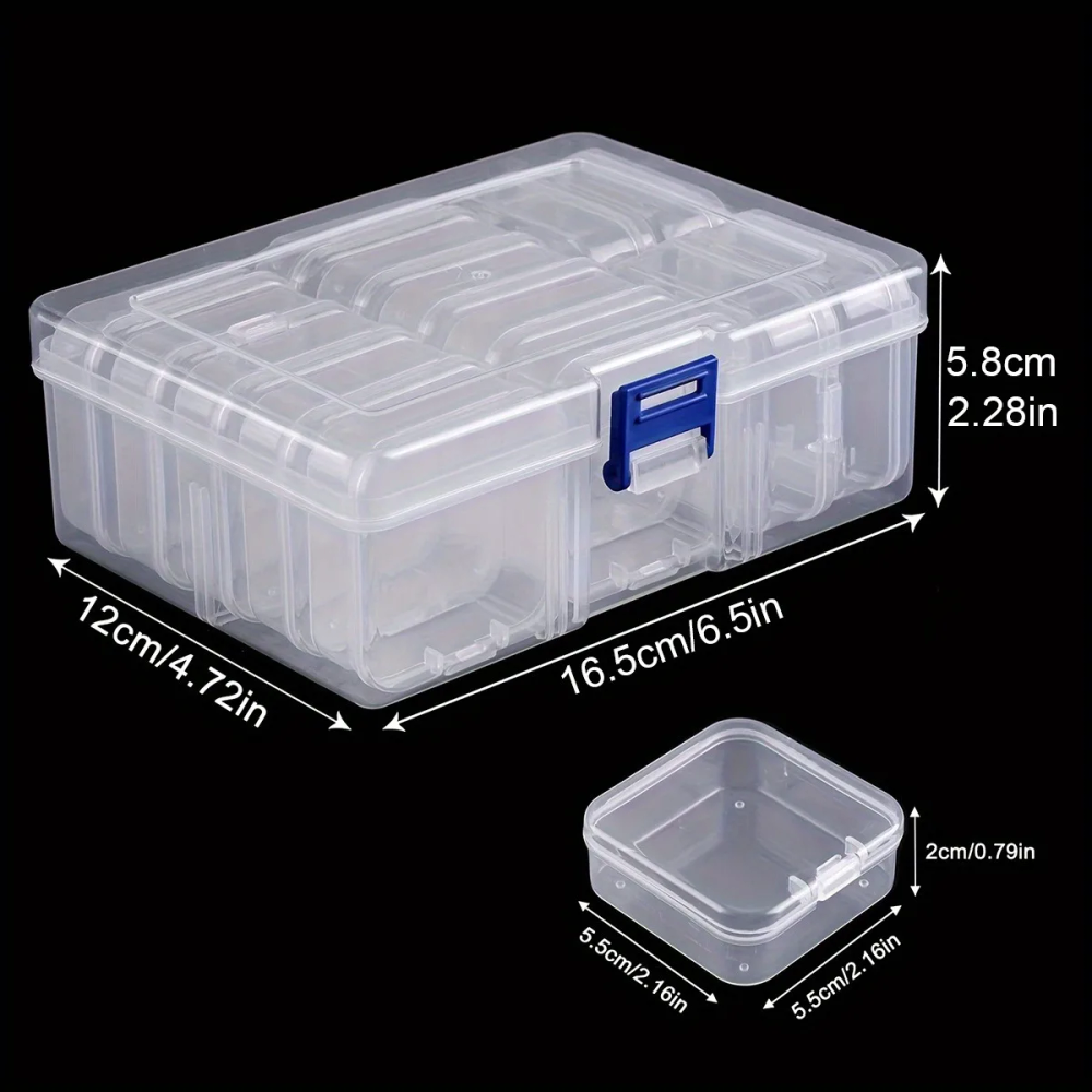 14pcs in 1 Set Beaded Storage  - Eco Art Craft reseña y precio