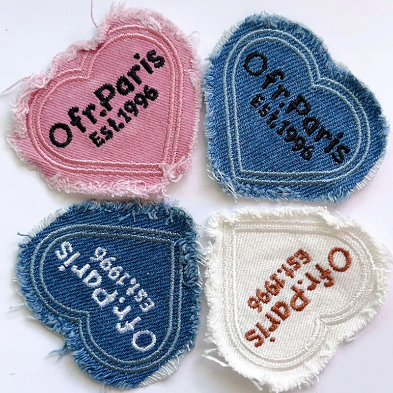 Pink Heart Applique for Clothe - Eco Art Craft reseña y precio
