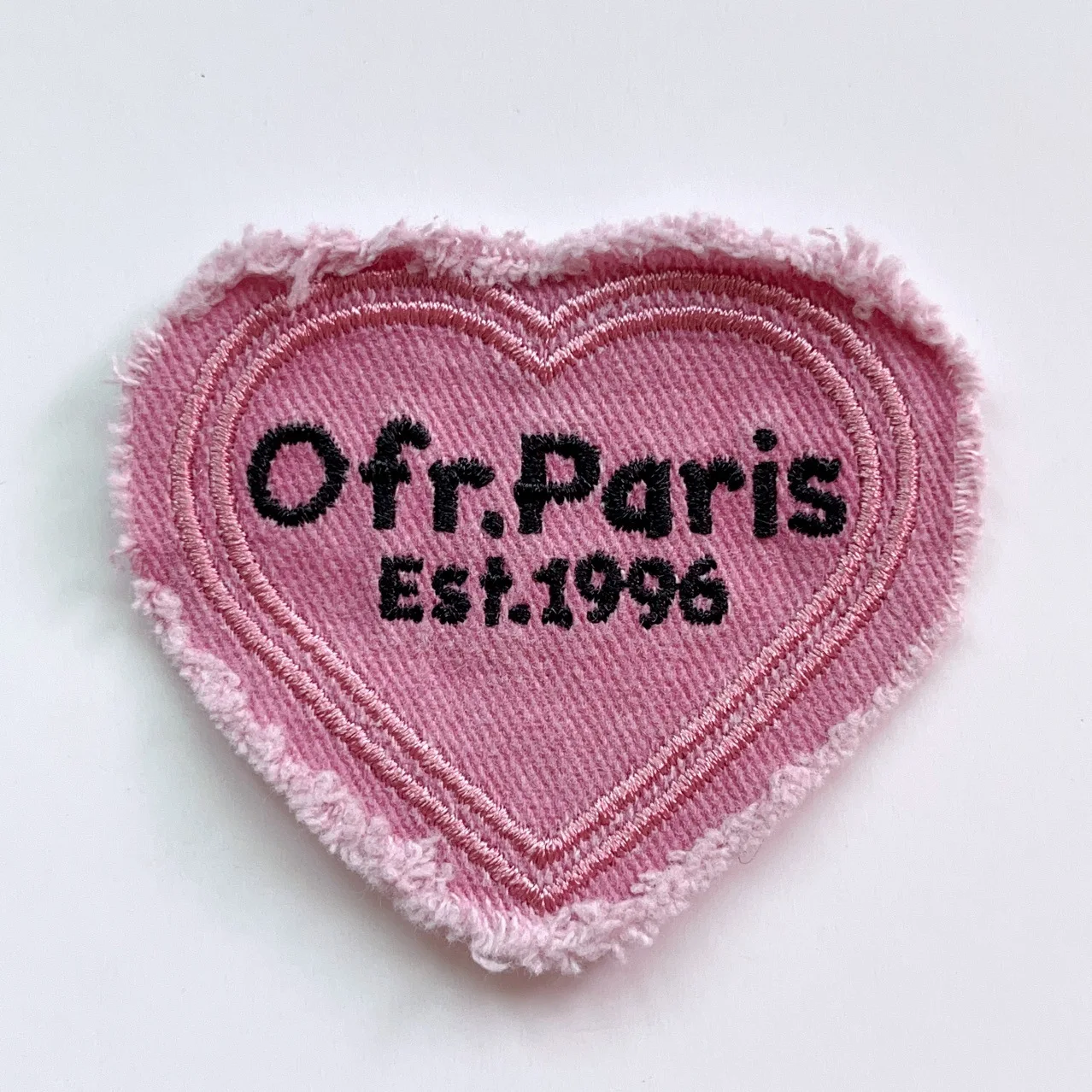 Pink Heart Applique for Clothe - Eco Art Craft reseña y precio