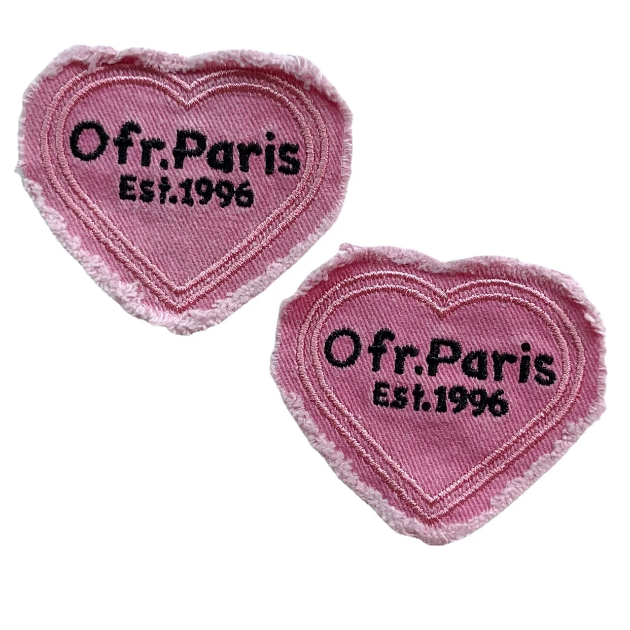 Pink Heart Applique for Clothe - Eco Art Craft reseña y precio