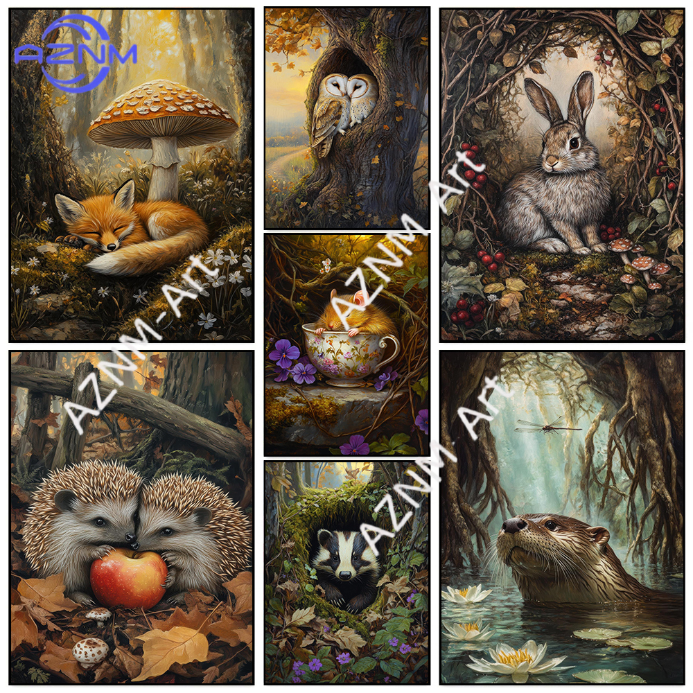 Spring Autumn Forest Lovely An - Art Craft Love reseña y precio