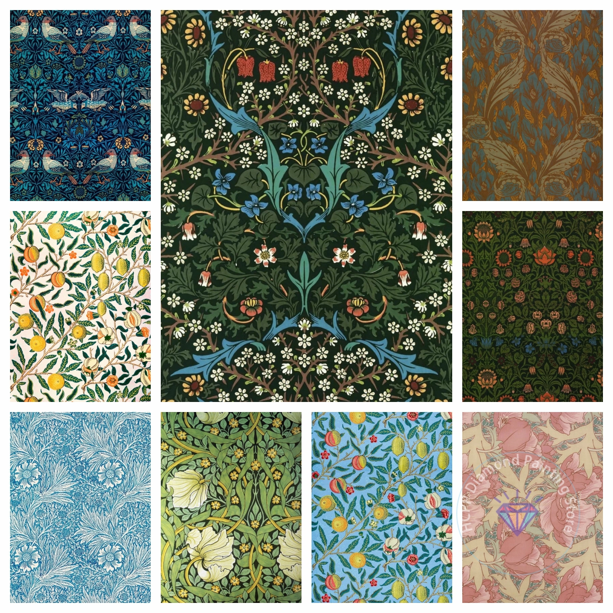William Morris Museum Vintage  - Art Craft William Morris reseña y precio