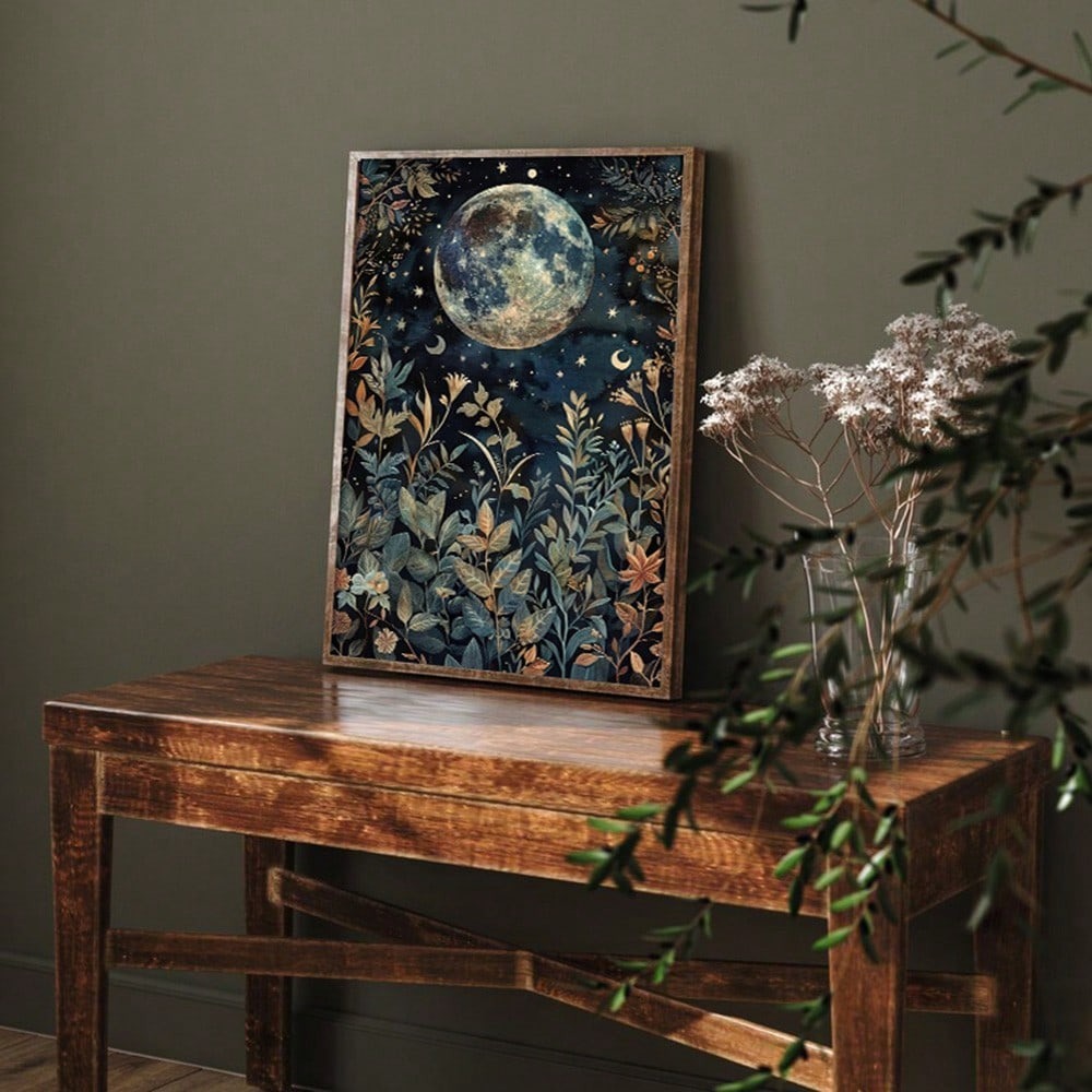 2pcs/set Boho Moon Botanical C - Art Craft William Morris reseña y precio