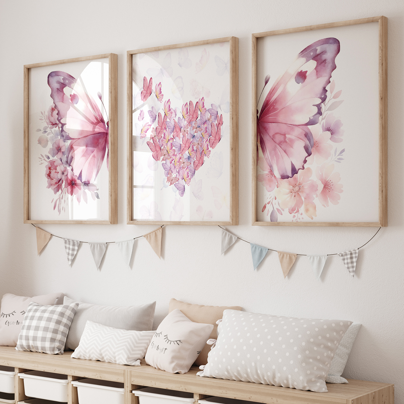 3pcs Cartoon Children Pink Lov - Art Craft Love reseña y precio