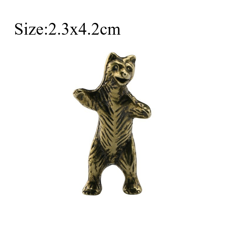 1 PC Brass Bear Ornament Creat - Unique Art Craft reseña y precio