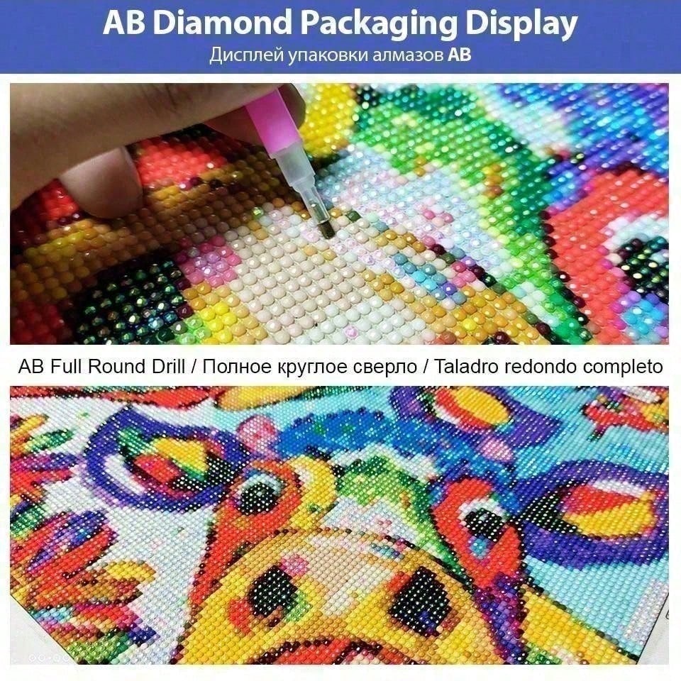 1 piece - Potdemiel-5D-DIY - F - Art Craft Love reseña y precio